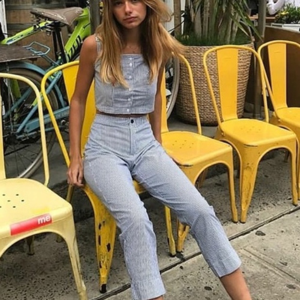 Brandy Melville tilden pants striped